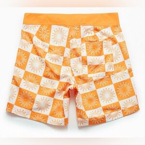 Men’s PacSun Orange Floral Tropical 17” Boardshorts